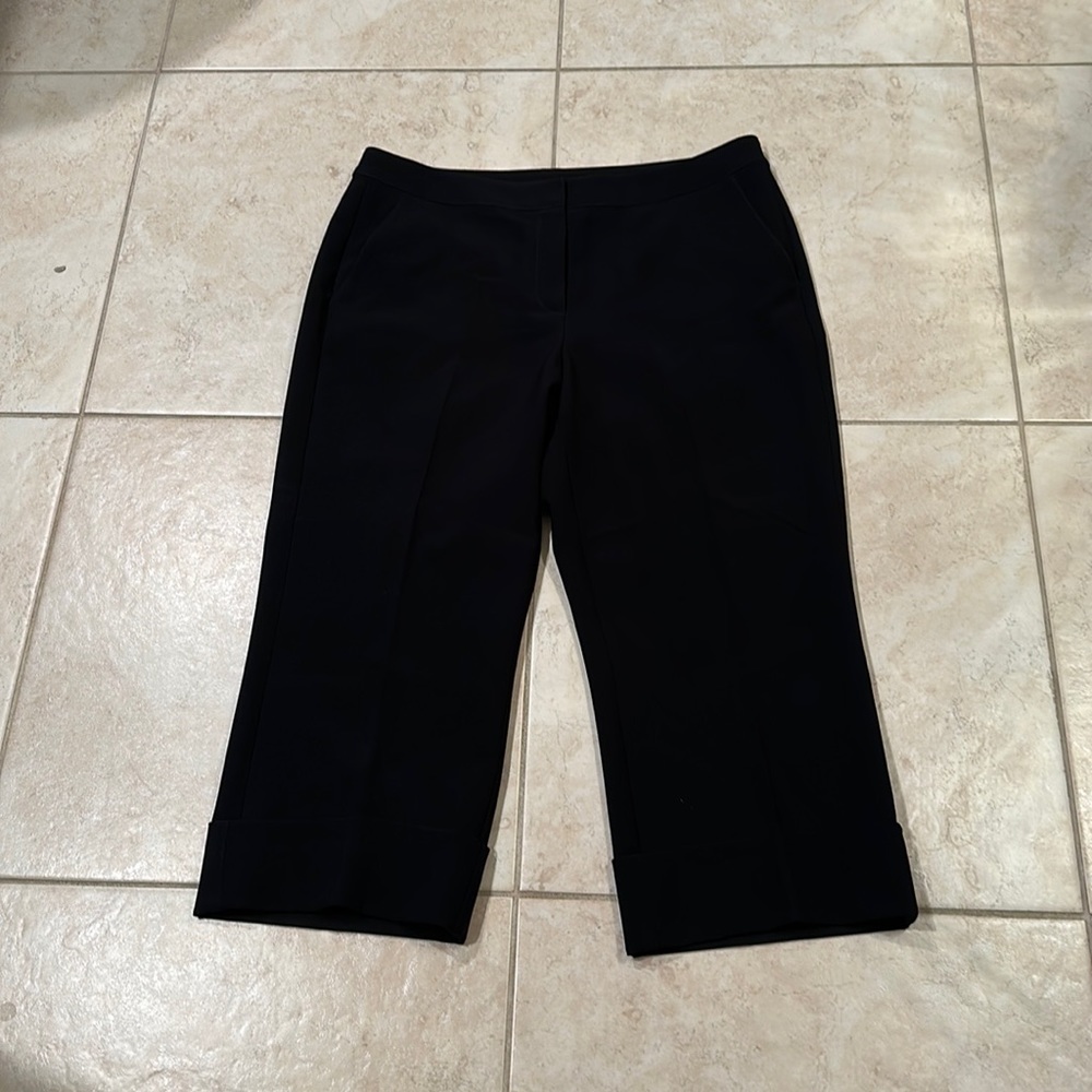 St. John Couture cuffed trousers